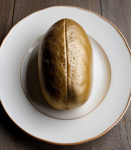 Sliced Baked Potatoes recipe image