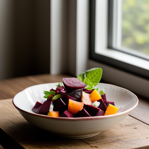 Sliced Beet Salad recipe image
