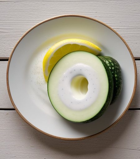 Sliced Cucumbers in Yogurt recipe image