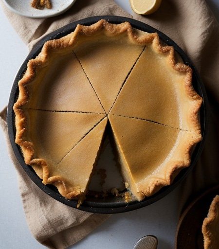 Sliced Sweet Potato Pie recipe image