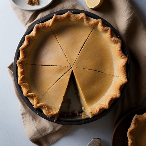 Sliced Sweet Potato Pie recipe image