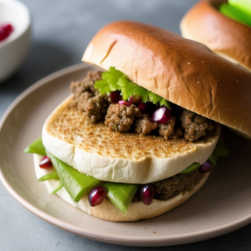 Sloppy Joe Pocket Sandwiches recipe image