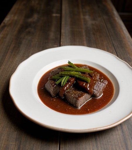 Slow Cooked Beef Bbq recipe image