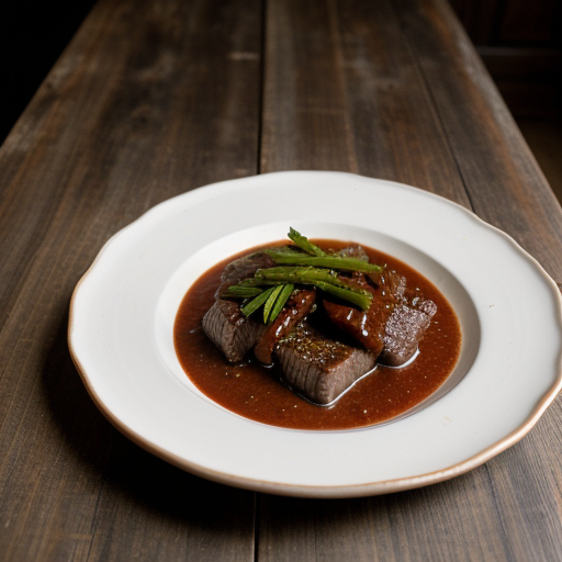 Slow Cooked Beef Bbq recipe image