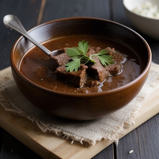 Slow Cooked Beef Sauce recipe image