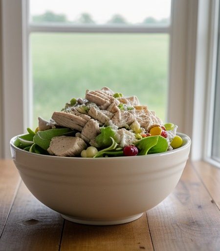 Slow Cooked Chicken Salad recipe image