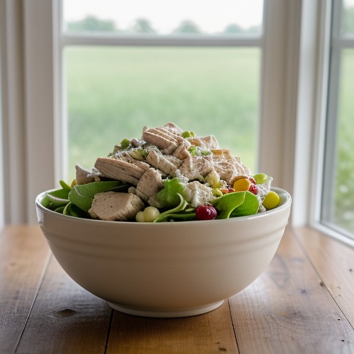 Slow Cooked Chicken Salad recipe image