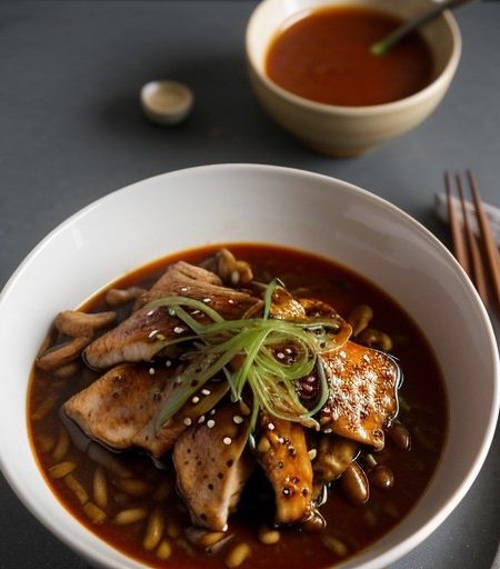 Slow Cooked Chicken Sauce recipe image