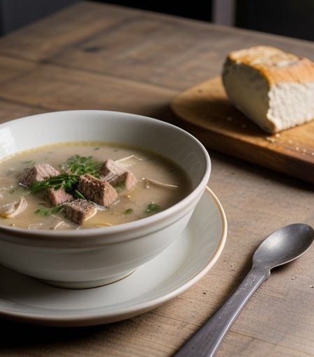 Slow Cooked Chicken Soup recipe image