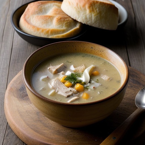 Slow Cooked Chicken Soup recipe image