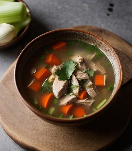 Slow Cooked Chicken Soup recipe image