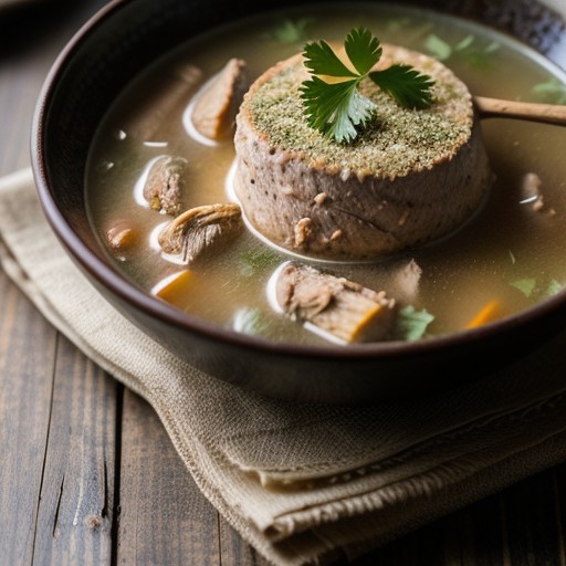 Slow Cooked Chicken Soup recipe image