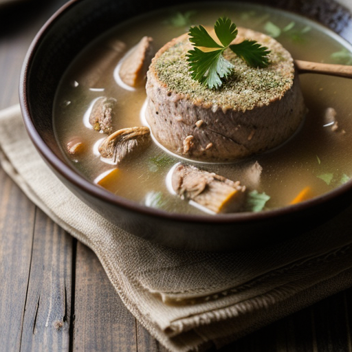 Slow Cooked Chicken Soup recipe image