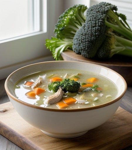 Slow Cooked Chicken Soup recipe image
