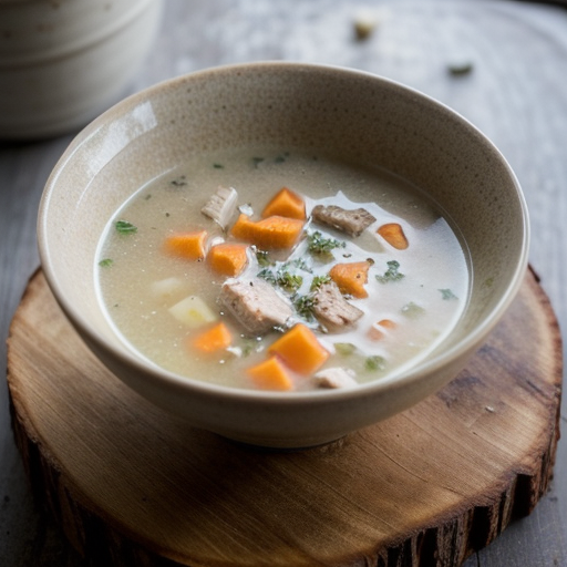 Slow Cooked Chicken Soup recipe image