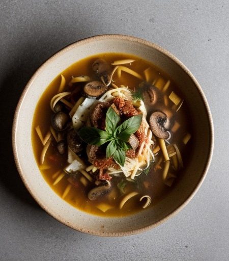 Slow Cooked Pasta Soup recipe image