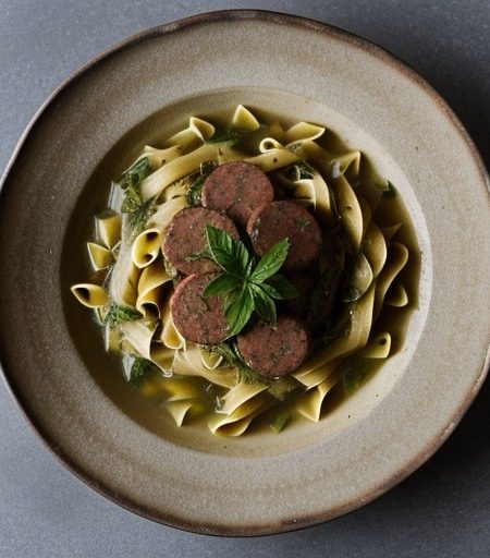 Slow Cooked Pasta Soup recipe image