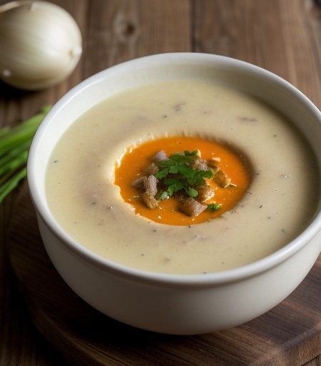 Slow Cooked Potato Soup recipe image