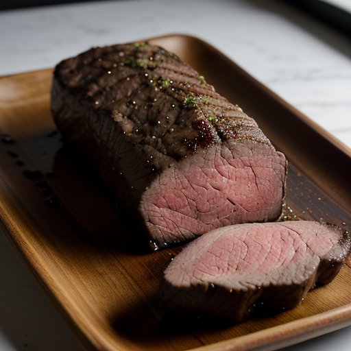 Slow-Smoked Beef Tenderloin With White Truffl recipe image