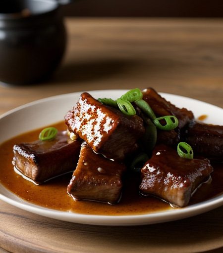 Small~ Shanghai-Style Sweet & Sour Ribs recipe image
