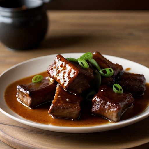 Small~ Shanghai-Style Sweet & Sour Ribs recipe image