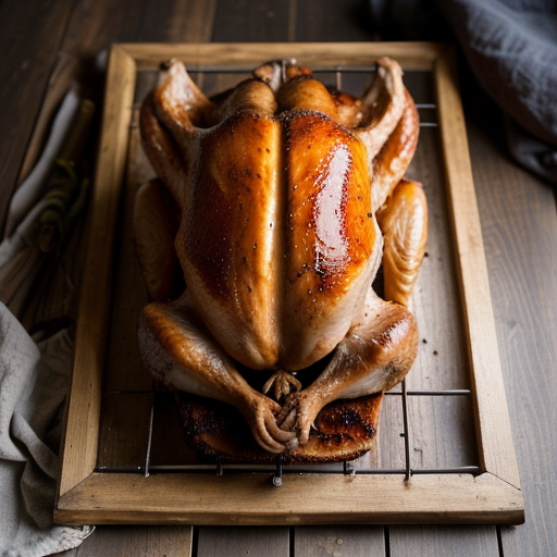 Smoked Barbequed Turkey recipe image
