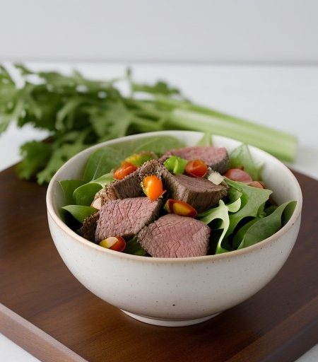 Smoked Beef Salad recipe image
