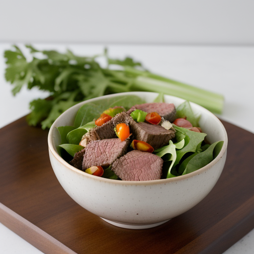 Smoked Beef Salad recipe image