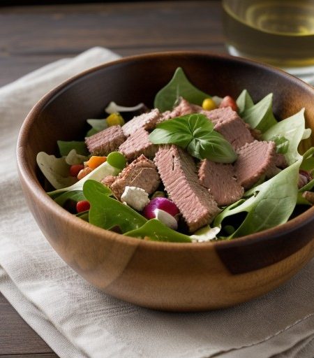 Smoked Beef Salad recipe image