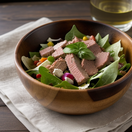 Smoked Beef Salad recipe image