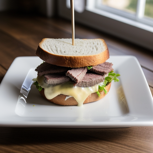 Smoked Beef Sandwich recipe image