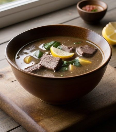 Smoked Beef Soup recipe image