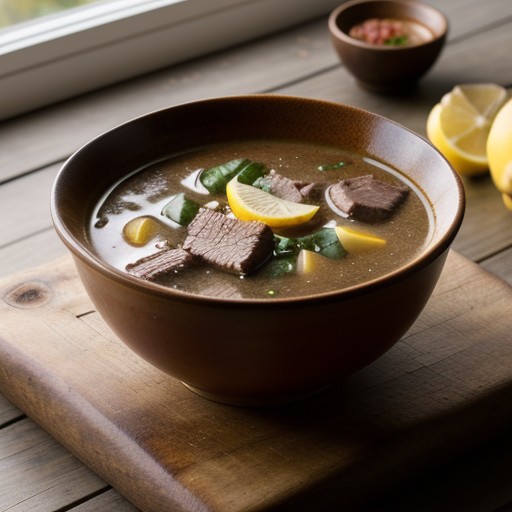 Smoked Beef Soup recipe image
