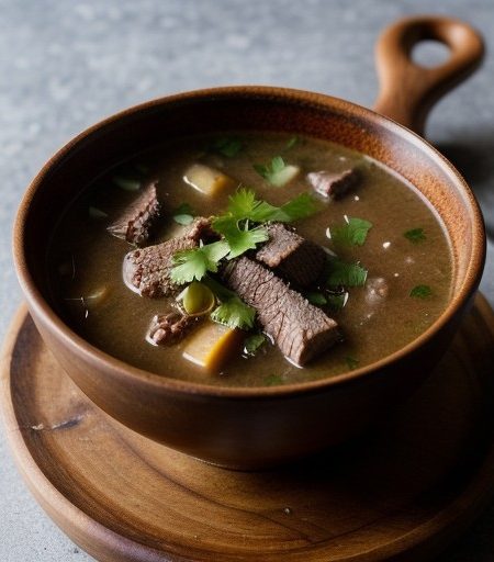 Smoked Beef Soup recipe image