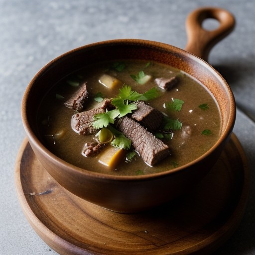 Smoked Beef Soup recipe image