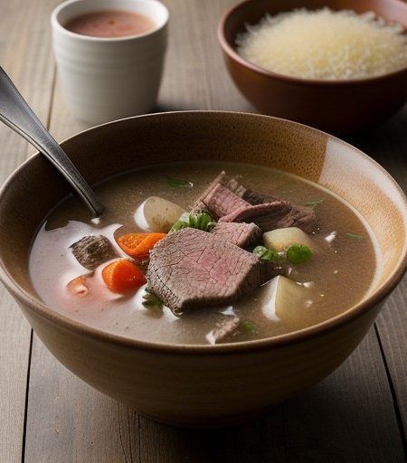 Smoked Beef Soup recipe image