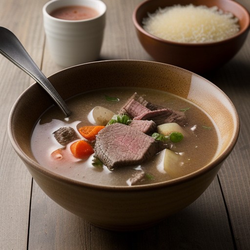 Smoked Beef Soup recipe image