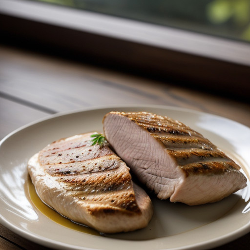 Smoked Chicken Breasts in Ham recipe image