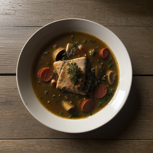 Smoked Chicken & Pepperoni Gumbo recipe image