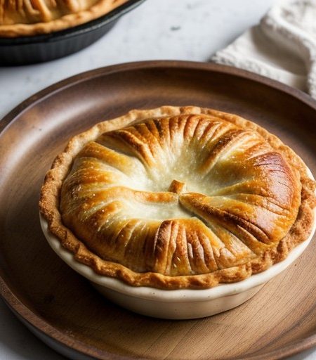 Smoked Chicken Pie recipe image
