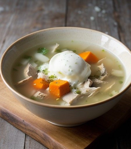 Smoked Chicken Soup recipe image