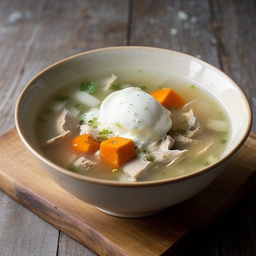 Smoked Chicken Soup recipe image