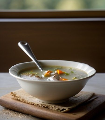 Smoked Chicken Soup recipe image