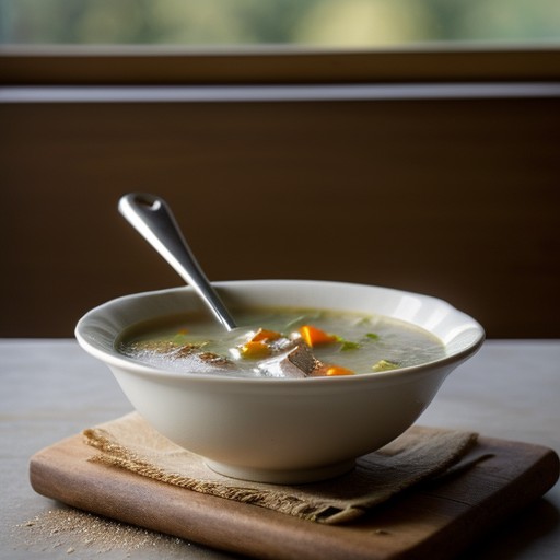 Smoked Chicken Soup recipe image