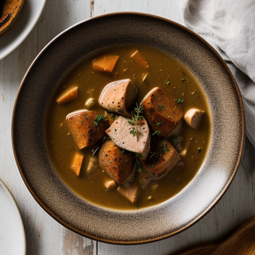 Smoked Chicken and Pepperoni Gumbo recipe image