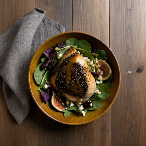 Smoked Chicken&Pear Salad W/Fig Balsamic Vinaigrette(5 PTS recipe image