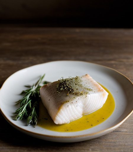 Smoked Halibut in Herb Butter recipe image