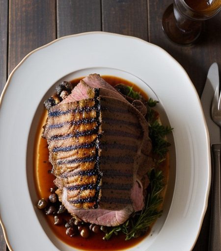 Smoked Leg of Lamb recipe image