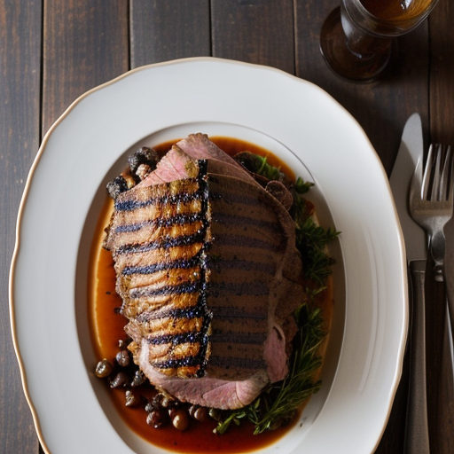 Smoked Leg of Lamb recipe image
