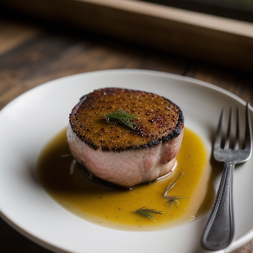 Smoked Pork Chops With Fennel-Mustard Rub recipe image